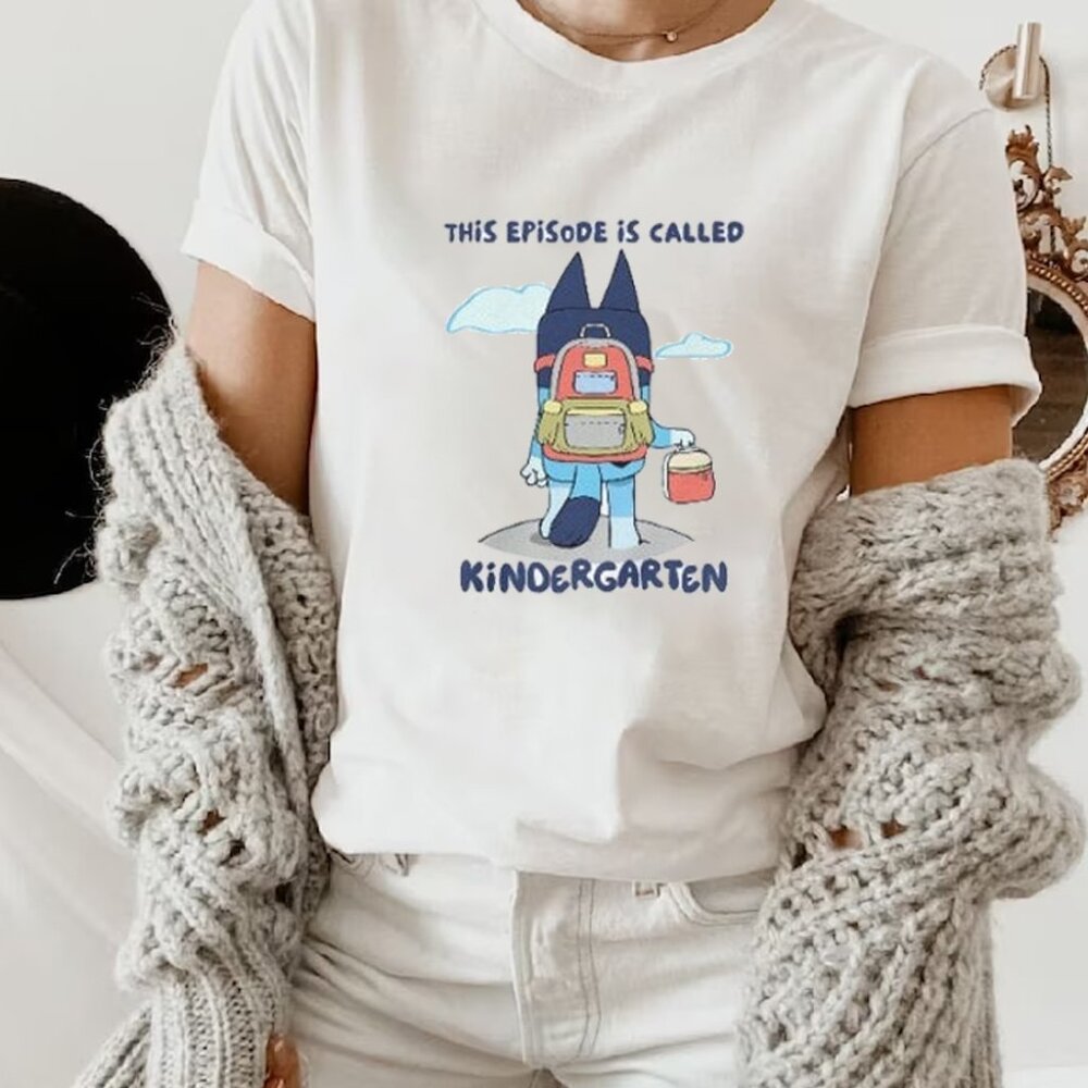 Back to school Blue Dog Children’s shirt